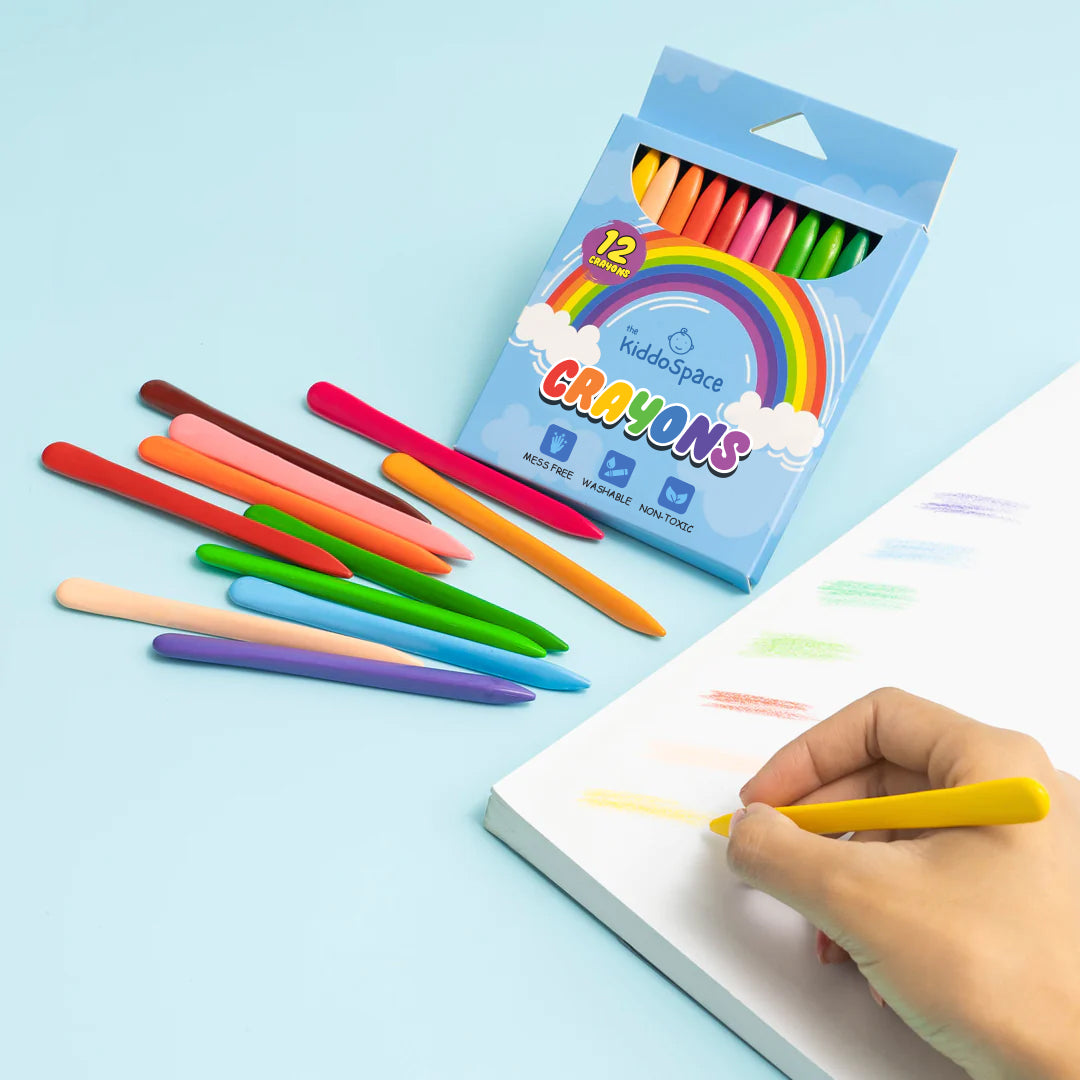 KiddoSpace's Washable Crayons – TheKiddoSpace US