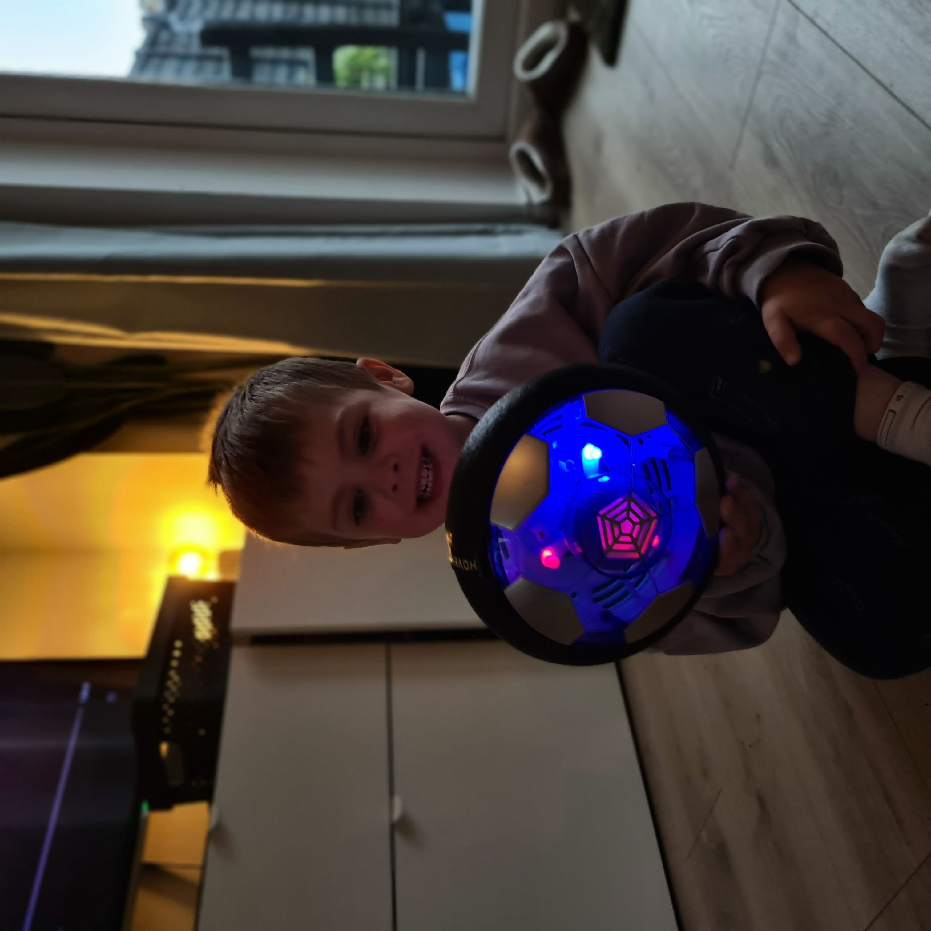 KiddoSpace™ - LED Hover Soccer Ball for Kids
