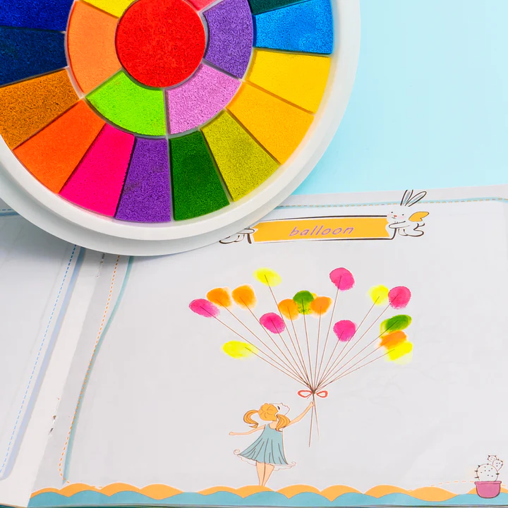 Maped Creative DIY Fingerpant Kit for Kids | Early Age Activity Kit | Kid's  First FINGERPAINT Kit | FINGERPAINT Set