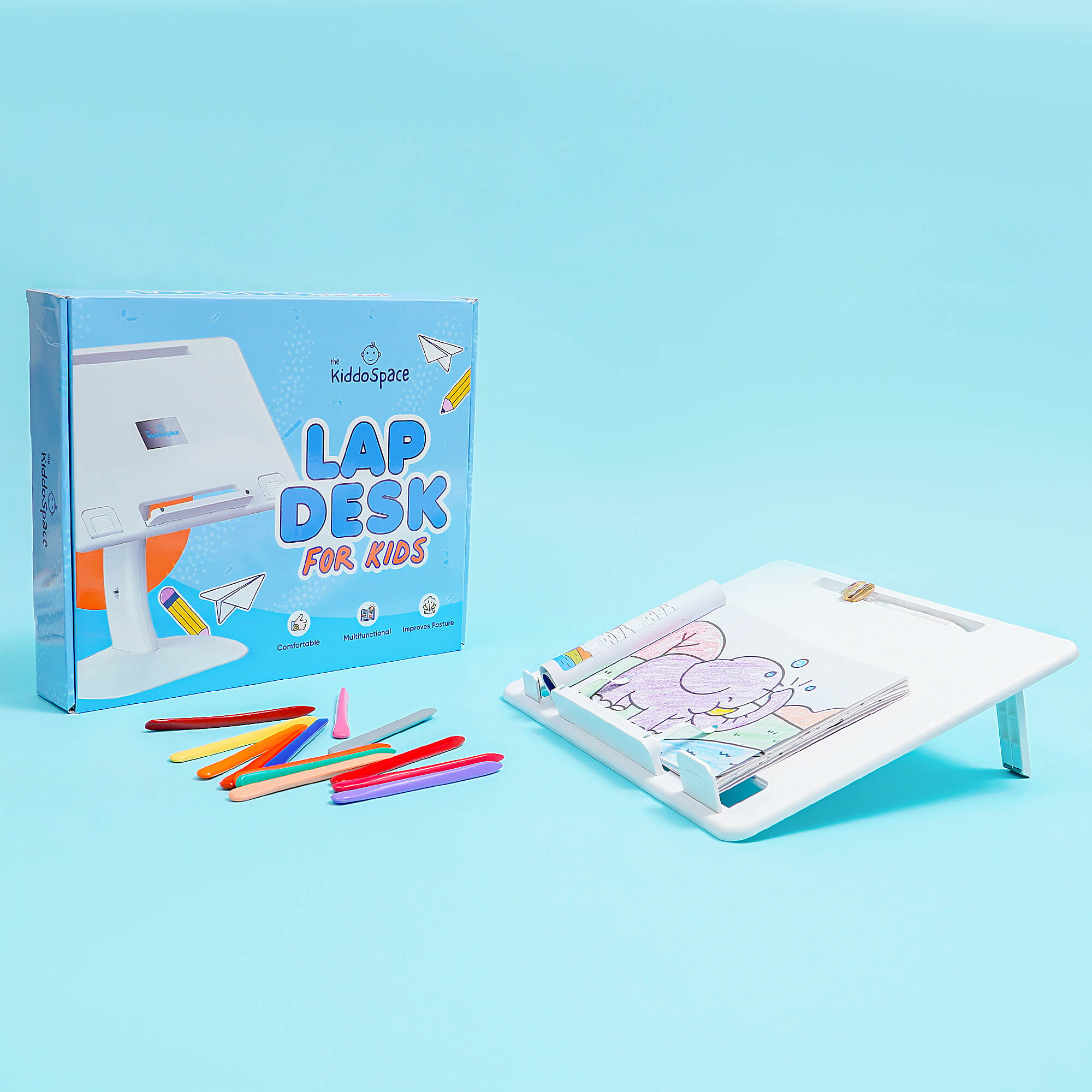 Laptop Desk for Kids - No More Slouching!