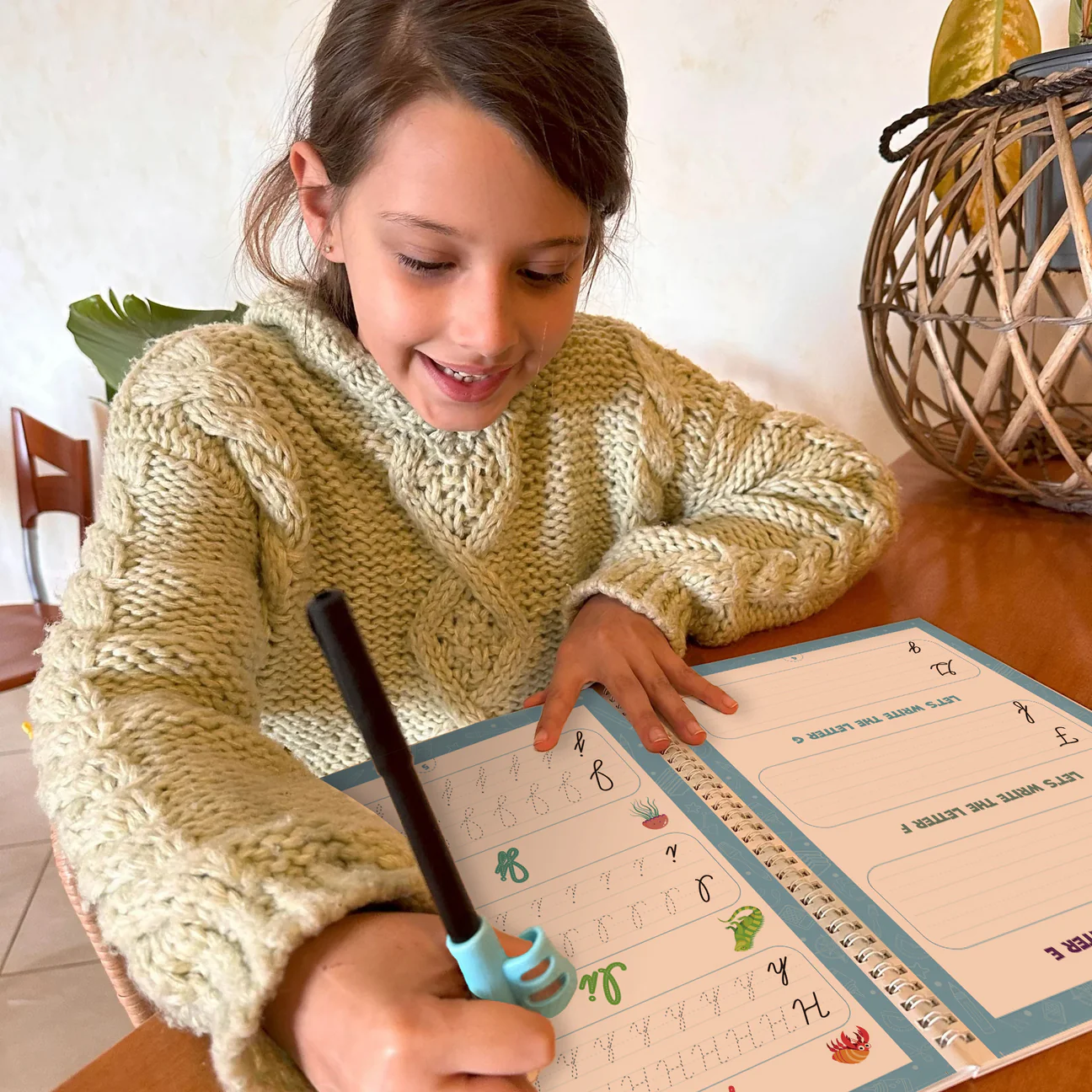 KiddoSpace™ – Cursive Handwriting Practice Kit