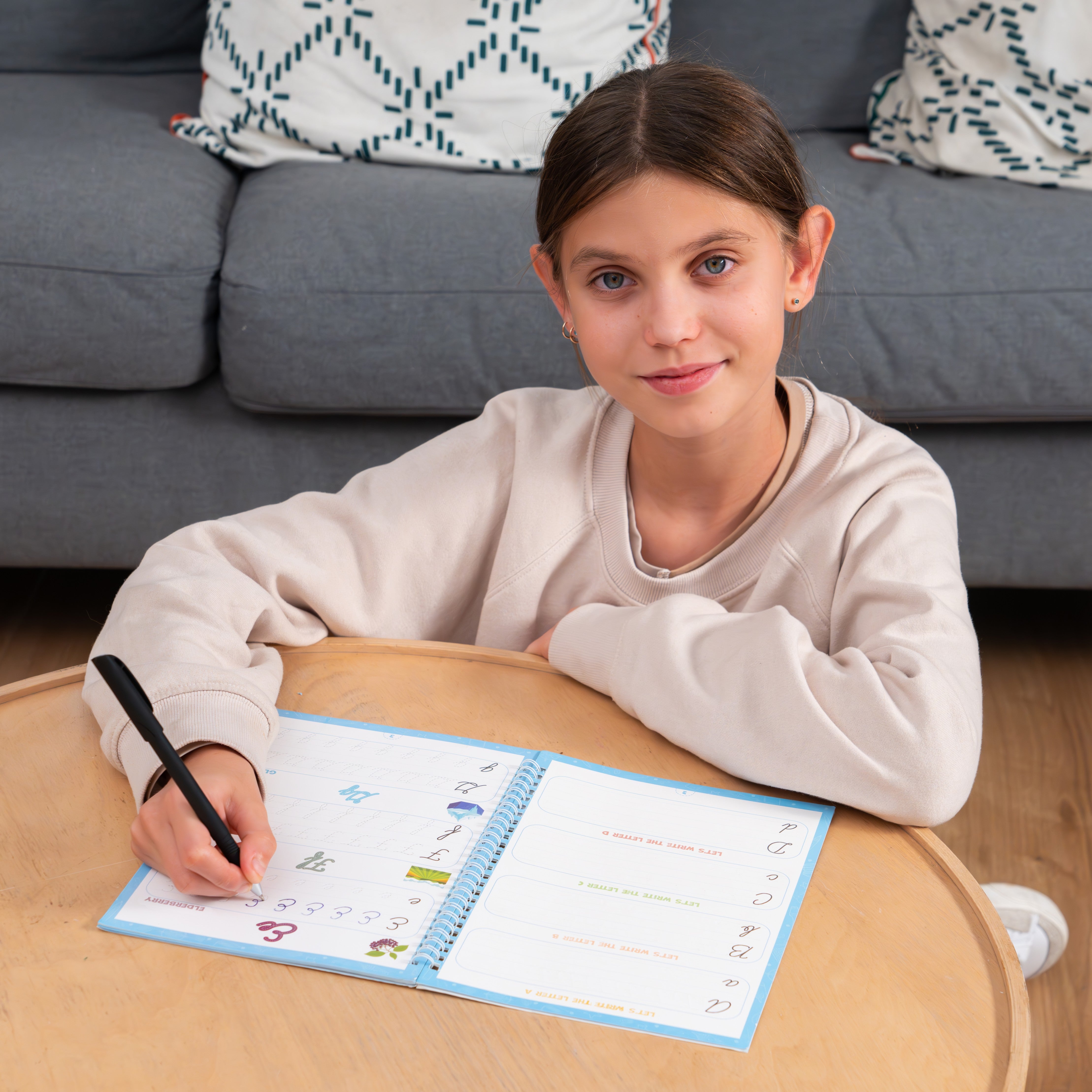 KiddoSpace™ – Cursive Handwriting Practice Kit