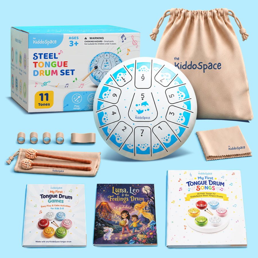 KiddoSpace™ Steel Tongue Drum