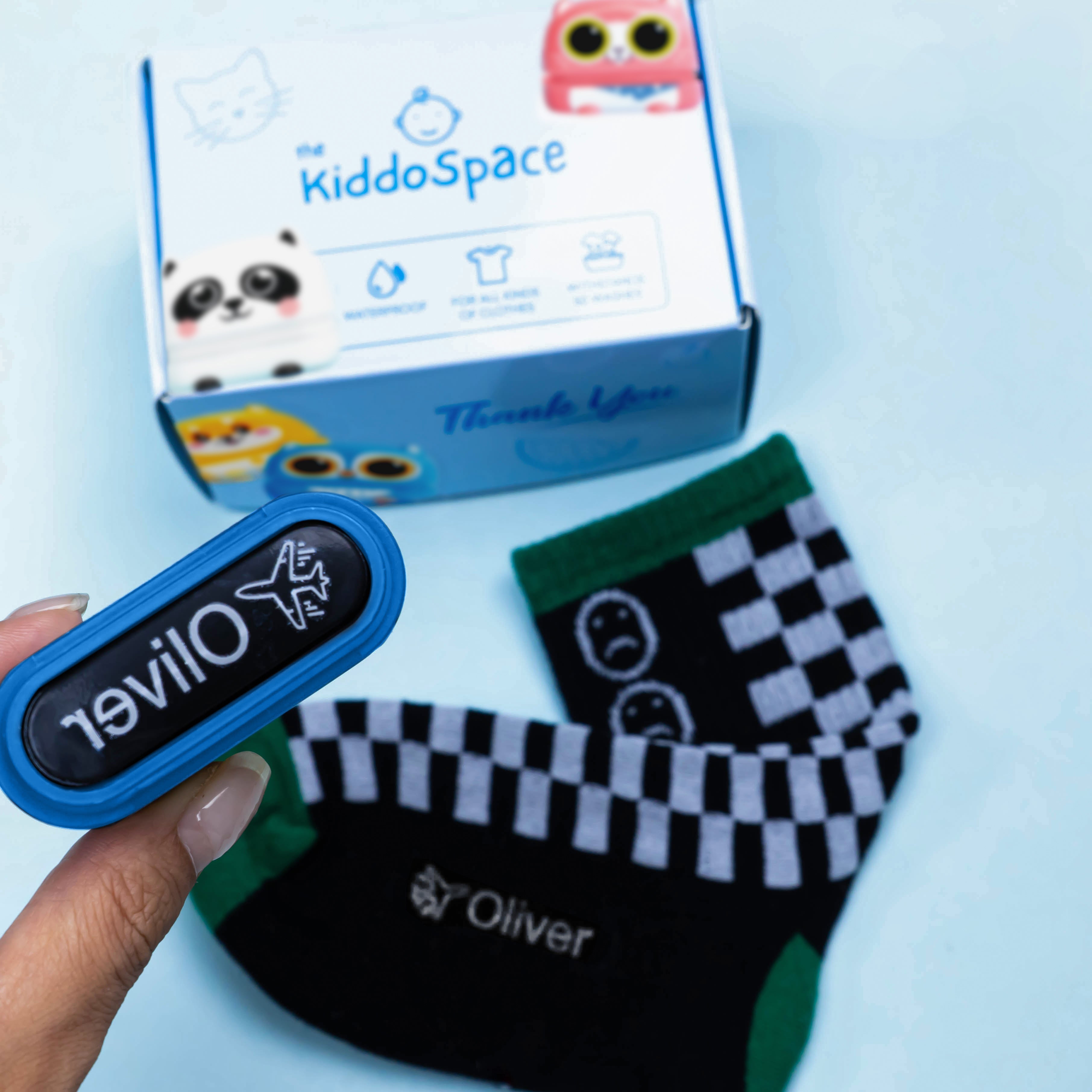 KiddoStamp™ - Puppy & Mouse & Cat Name Stamp (Black Ink) – TheKiddoSpace  UAE