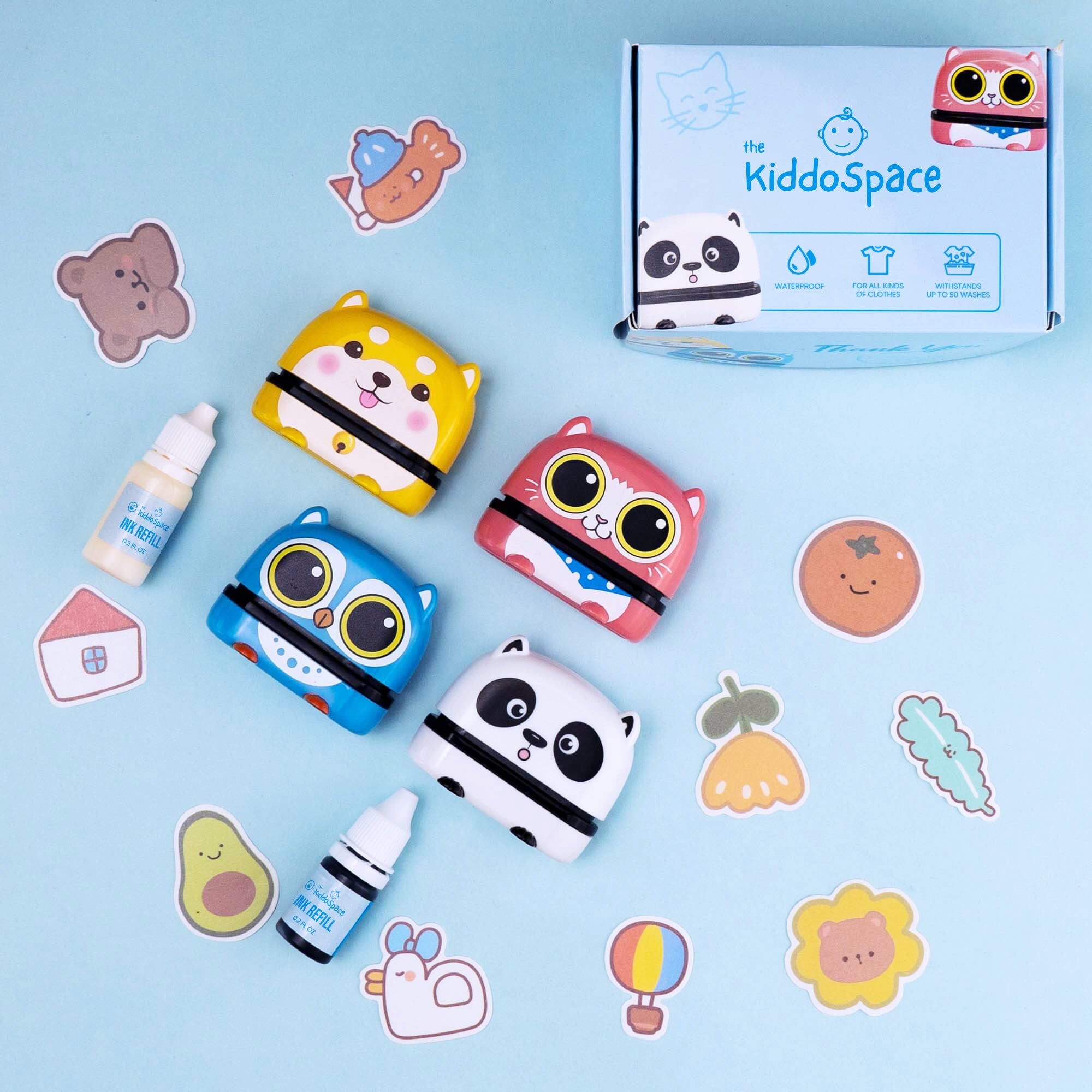 KiddoStamp™ - Deluxe Stamping Pack – TheKiddoSpace US